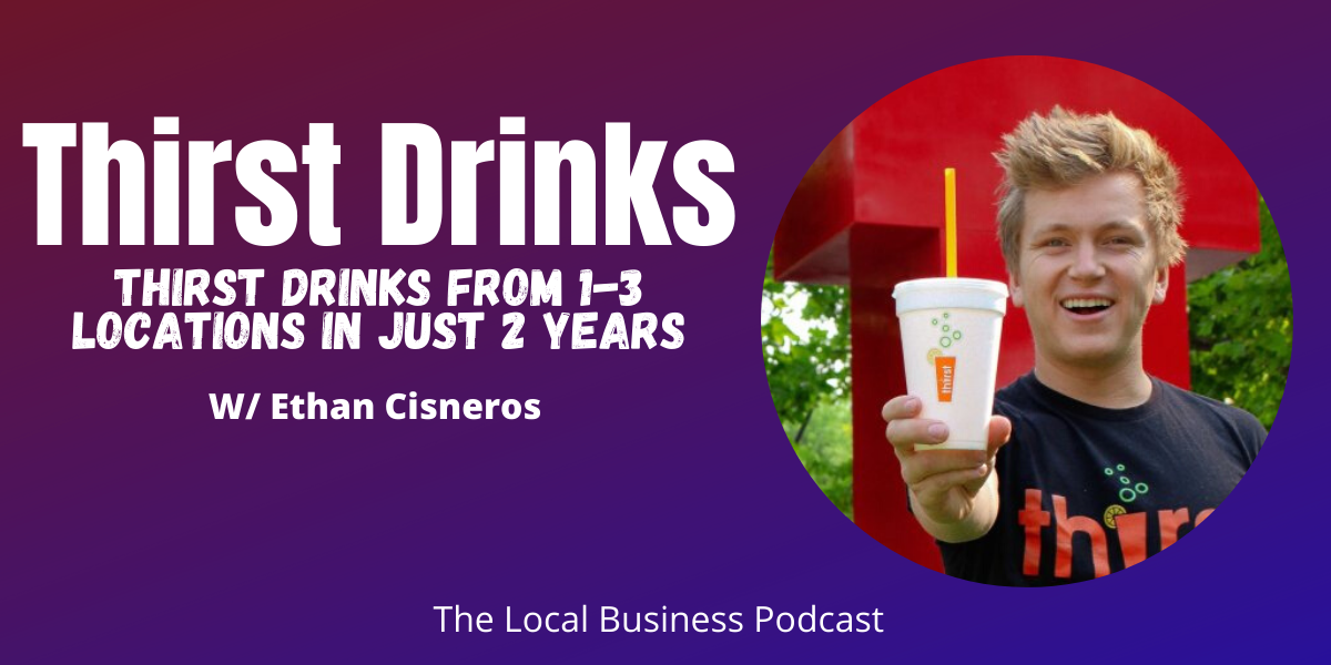 Thirst Drinks from 1-3 Locations in just 2 years
